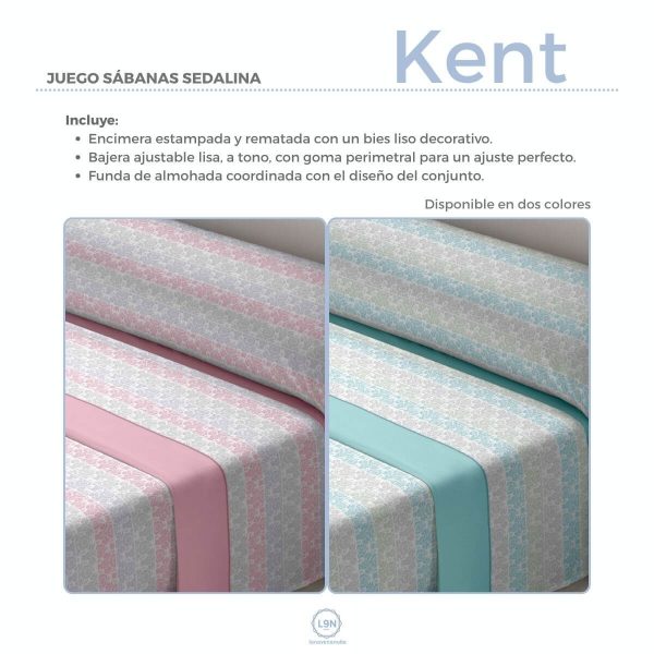 Juego de sábanas sedalina KENT de Tejidos Reina
