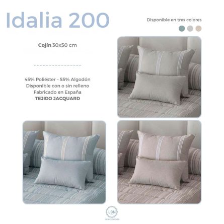 Cojín IDALIA-200 de Tejidos JVR