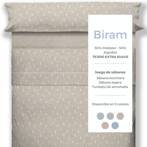 Juego de sábanas BIRAM de Cañete
