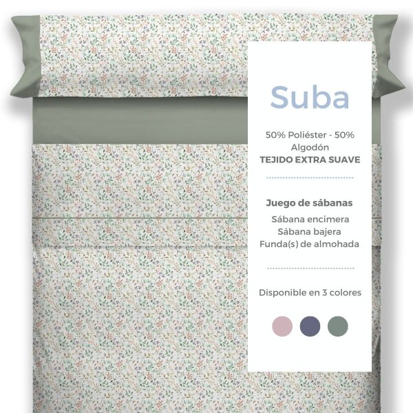 Juego de sábanas SUBA de Cañete