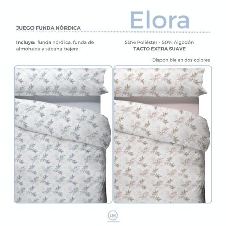 Juego funda nórdica ELORA de Cañete