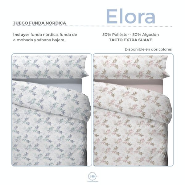 Juego funda nórdica ELORA de Cañete