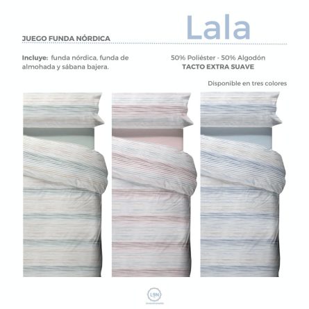 Juego funda nórdica LALA de Cañete