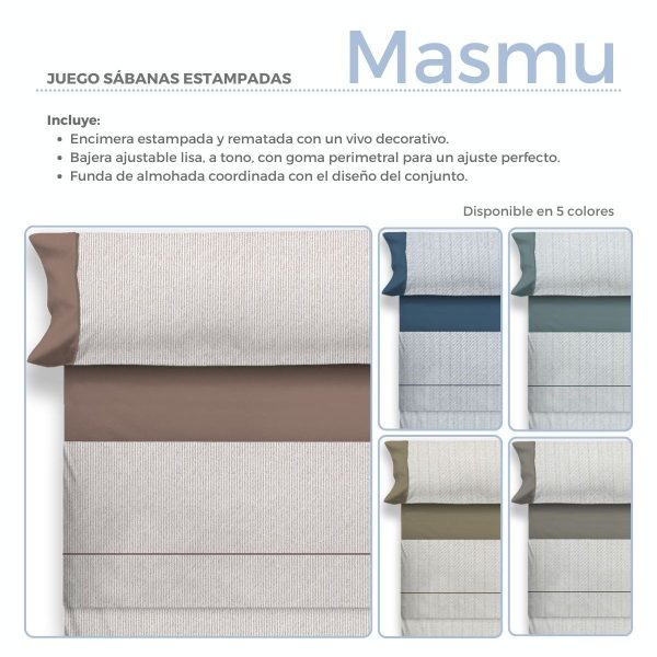 Juego de sábanas MASMU de Cañete