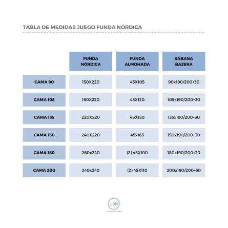 Funda nórdica Estampada NONNA de Cañete