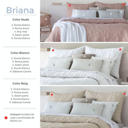 Colcha bouti BRIANA de Fundeco