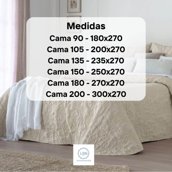 Colcha bouti BRIANA de Fundeco