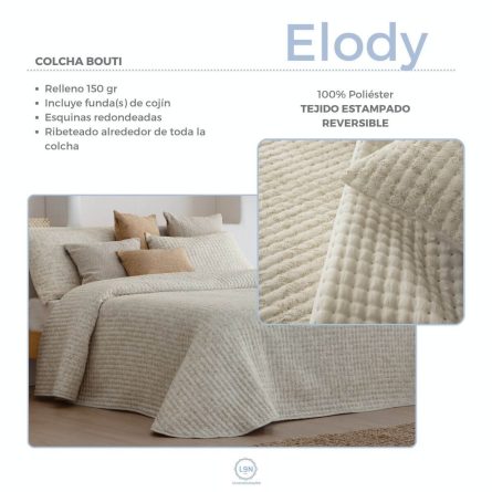 Colcha bouti ELODY de Fundeco