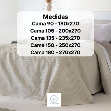 Colcha bouti MARINA de Fundeco