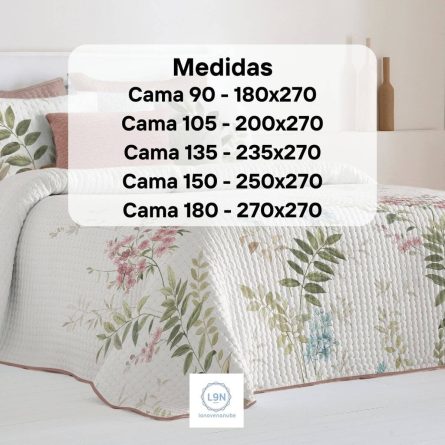 Colcha bouti MILENA de Fundeco