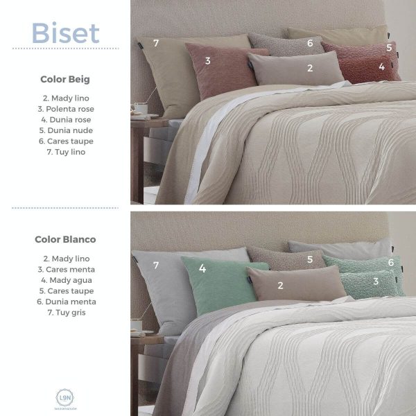 Colcha capa jacquard BISET de Fundeco