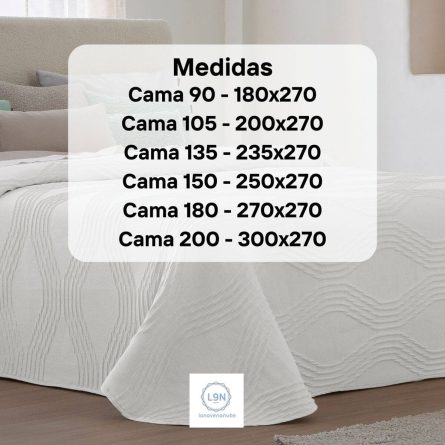 Colcha capa jacquard BISET de Fundeco