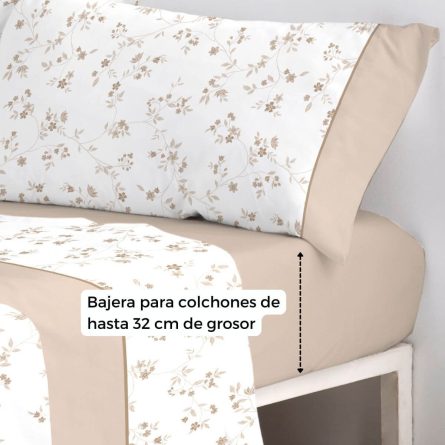 Juego de sábanas AINOA de Fundeco