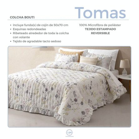Colcha bouti TOMAS de Tejidos Reina