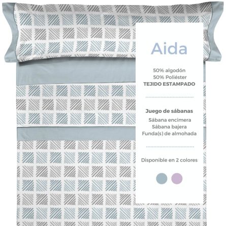Juego de sábanas AIDA de Tejidos Reina