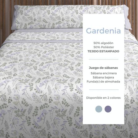 Juego de sábanas GARDENIA de Tejidos Reina