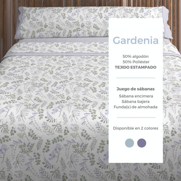 Juego de sábanas GARDENIA de Tejidos Reina