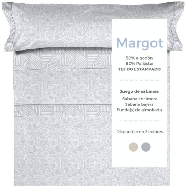 Juego de sábanas MARGOT de Pierre Cardin