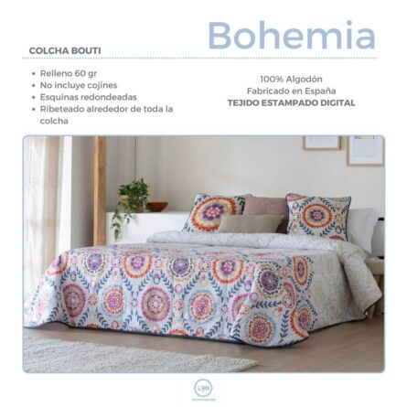 Colcha bouti BOHEMIA de Confecciones Paula