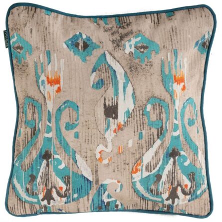Funda de cojín IKAT de Confecciones Paula