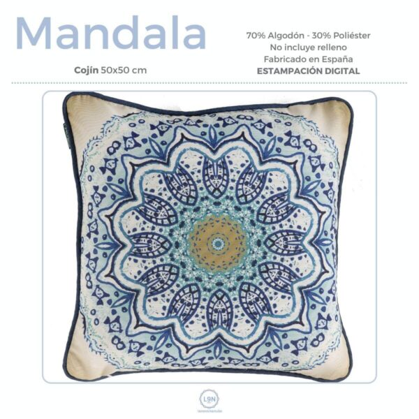 Funda de cojín MANDALA de Confecciones Paula