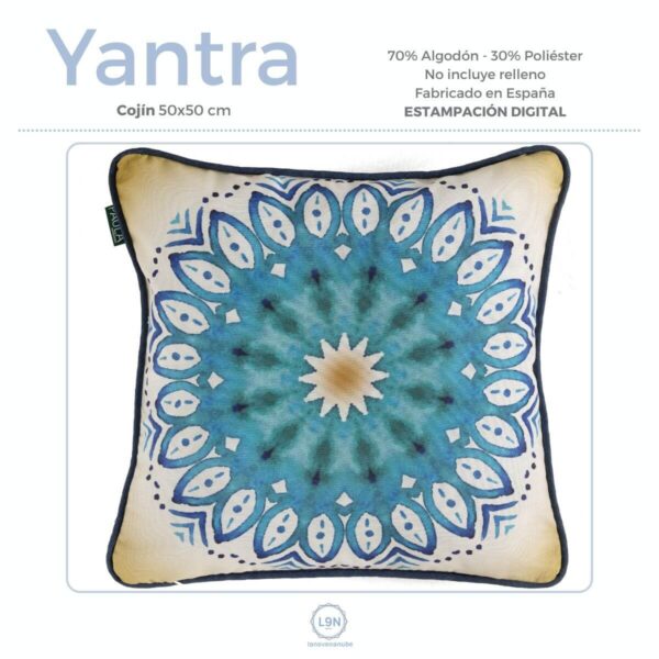 Funda de cojín YANTRA de Confecciones Paula